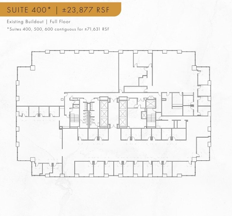 505 N Brand Blvd, Glendale, CA à louer Plan d’étage– Image 1 sur 1