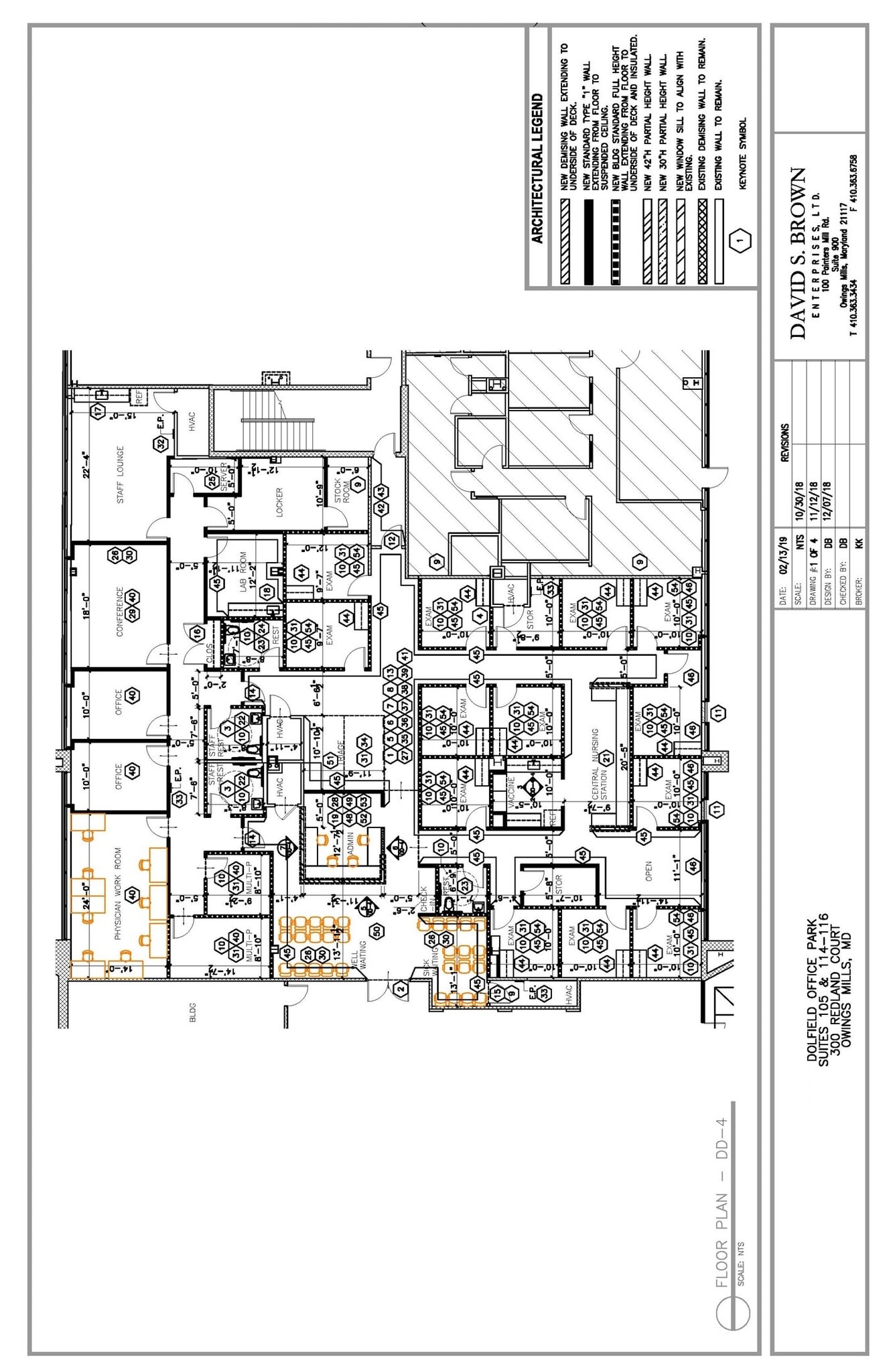 300 Redland Ct, Owings Mills, MD à louer Plan d’étage– Image 1 sur 1