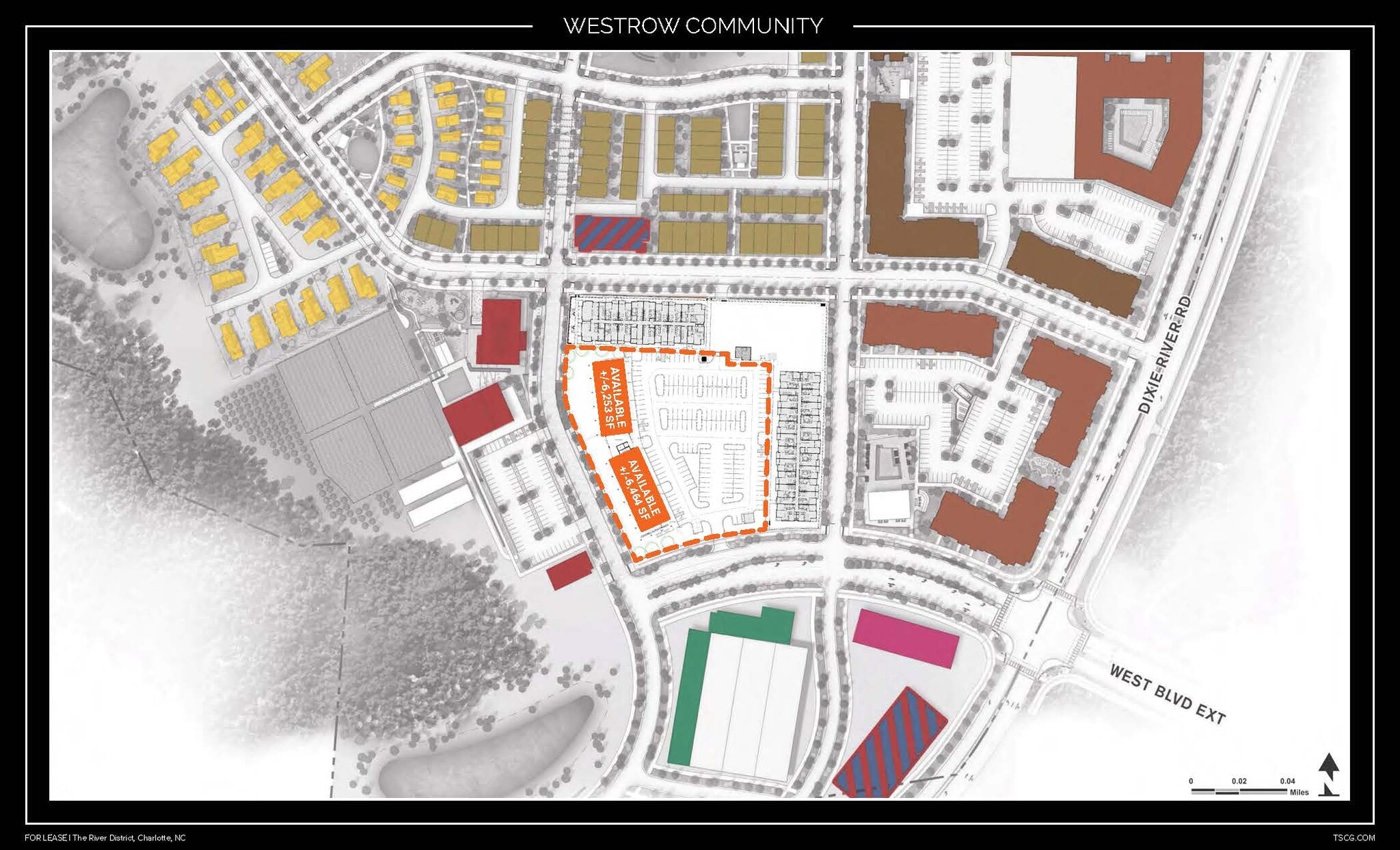 9098 River District Drive, Charlotte, NC à louer Plan de site– Image 1 sur 1