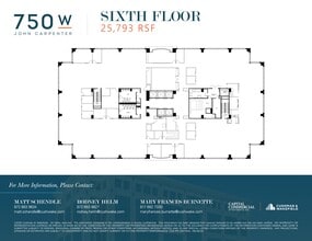 750 W John Carpenter Fwy, Irving, TX à louer Plan de site– Image 1 sur 1