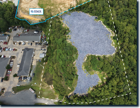 Potomac Creek Dr, Fredericksburg, VA - Vue aérienne vue de carte