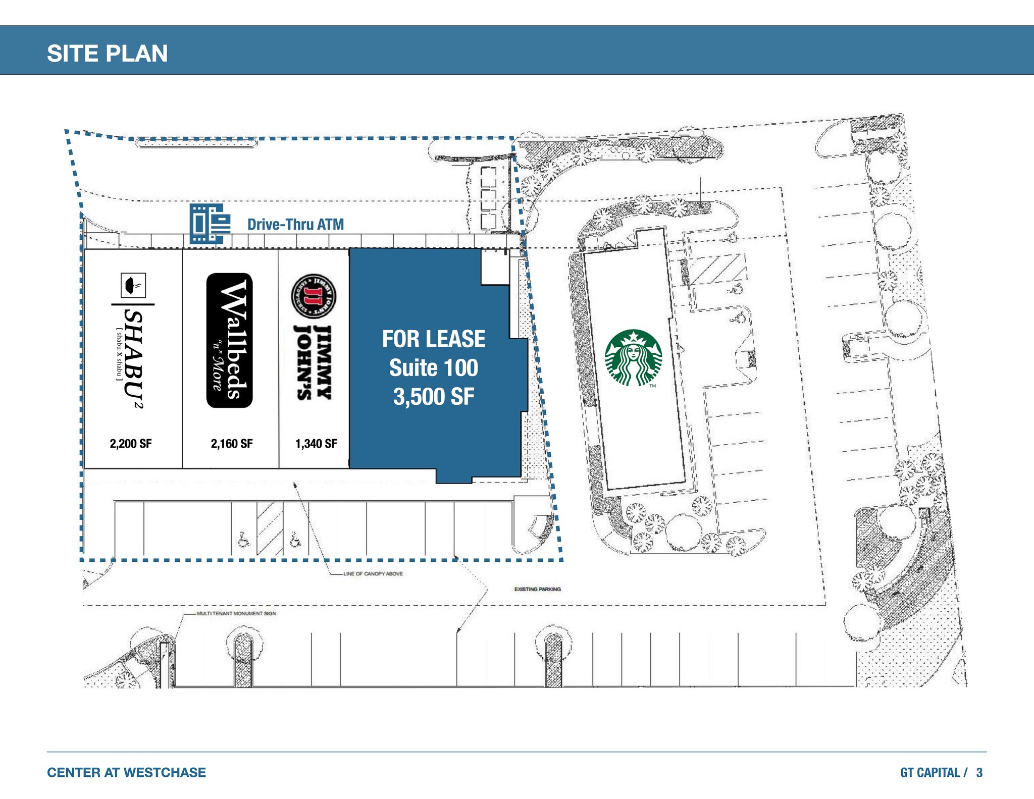 5820-5840 W Sam Houston Pky S, Houston, TX à louer Plan de site– Image 1 sur 1