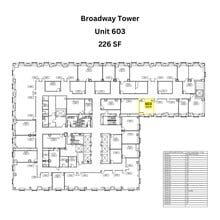 615 N Upper Broadway St, Corpus Christi, TX à louer Plan d’étage– Image 1 sur 2