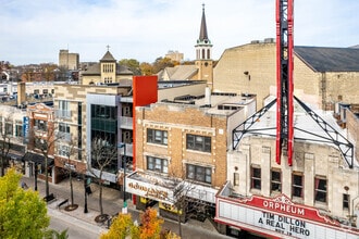 218-224 State St, Madison, WI - Vue aérienne vue de carte