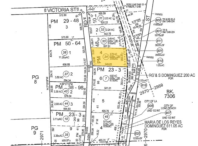 18700 Laurel Park Rd, Rancho Dominguez, CA à louer - Plan cadastral – Image 3 sur 4