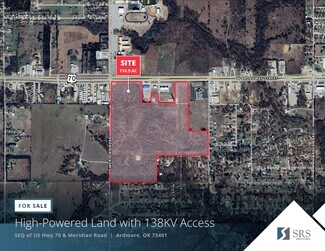 Plus de détails pour SEQ US HWY 70, Ardmore, OK - Terrain à vendre