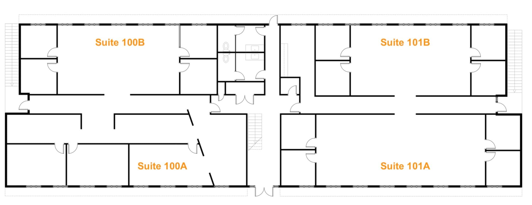 1038 Leigh Ave, San Jose, CA à louer Plan d’étage– Image 1 sur 1