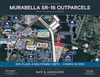 Plus de détails pour 00 State Road 16, Saint Augustine, FL - Terrain à vendre