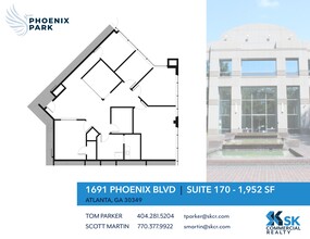 1691 Phoenix Blvd, Atlanta, GA à louer Plan d’étage– Image 1 sur 1