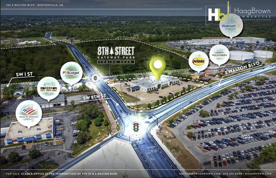 706 S Walton Blvd, Bentonville, AR à vendre - Photo de l’immeuble – Image 3 sur 15
