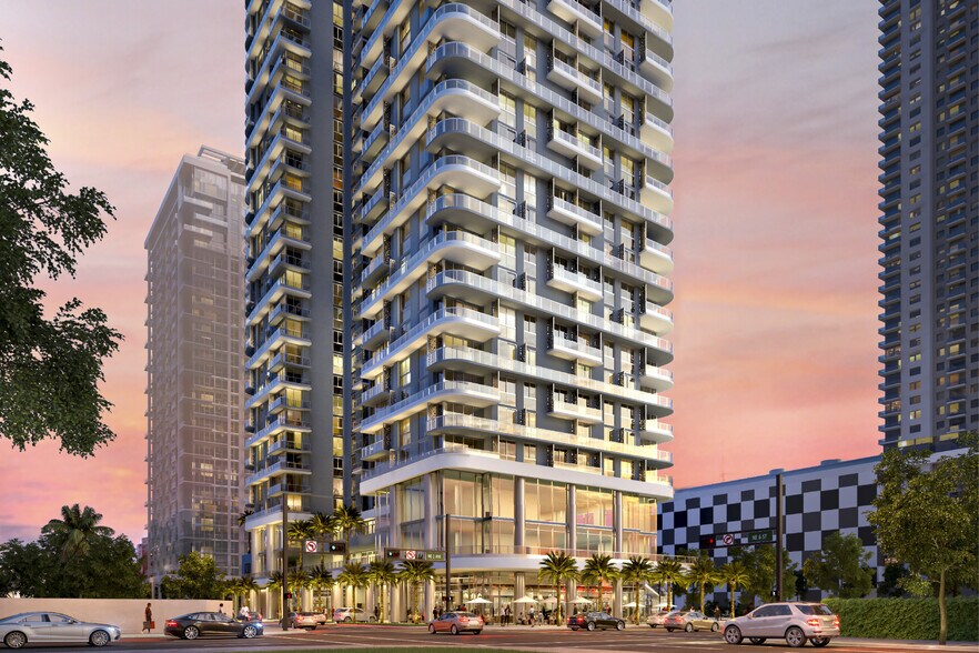 600 NE 1st Ave, Miami, FL à vendre - Photo de l’immeuble – Image 1 sur 2