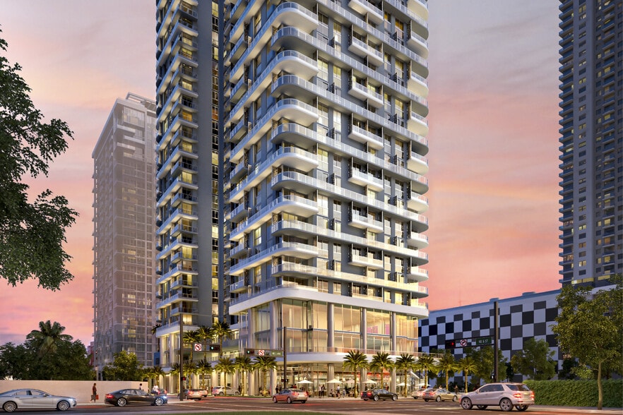 600 NE 1st Ave, Miami, FL à vendre - Photo de l’immeuble – Image 2 sur 3