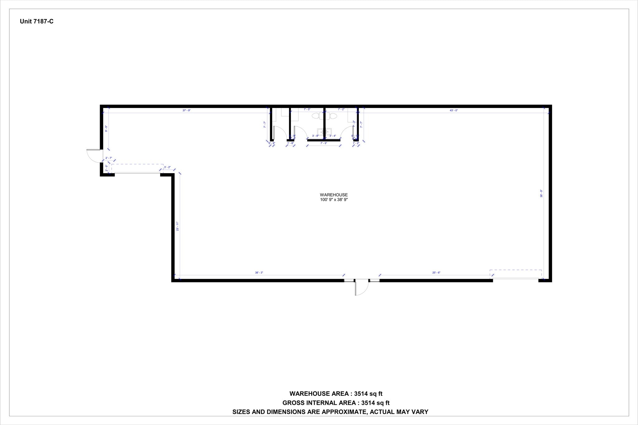 7189 Washington St SW, Covington, GA à louer Plan de site– Image 1 sur 1