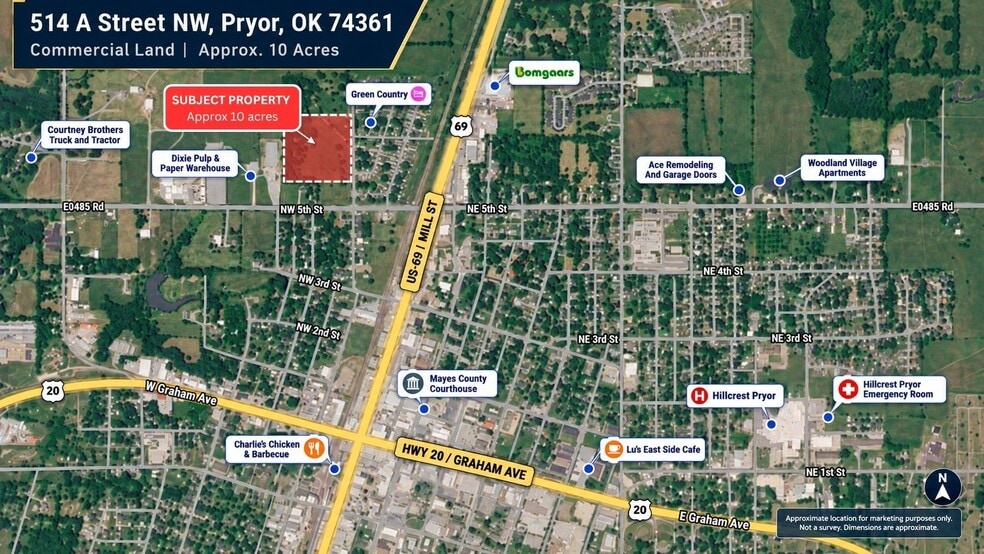 514 A NW st, Pryor, OK à vendre - Photo principale – Image 1 sur 1