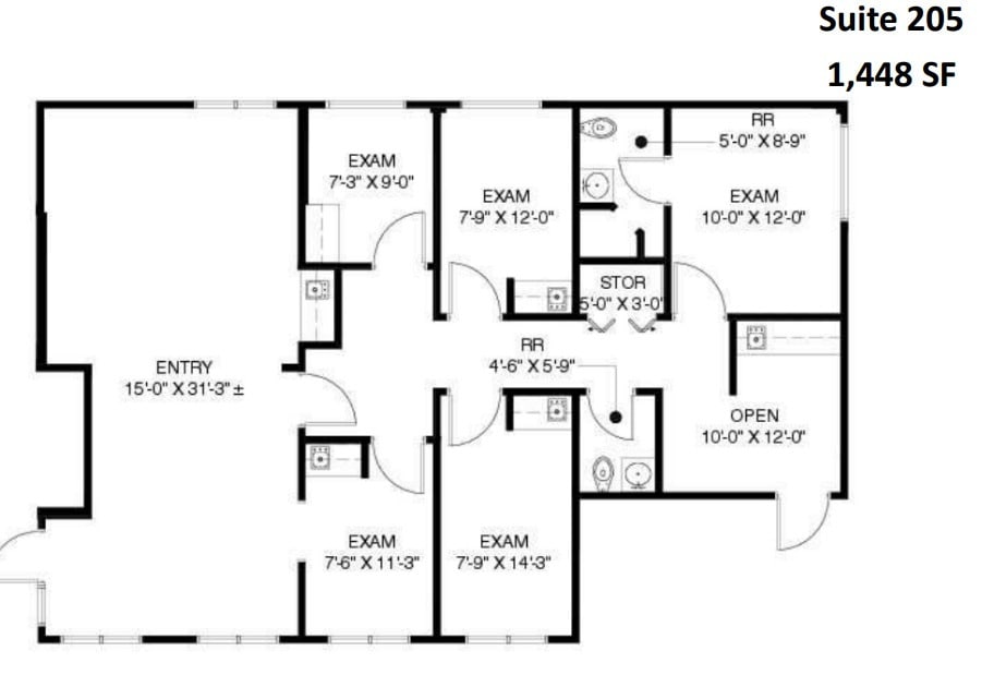1717 Precinct Line Rd, Hurst, TX à louer Plan d’étage– Image 1 sur 1