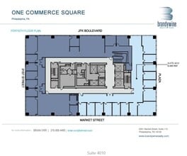 2001 Market St, Philadelphia, PA à louer Plan d’étage– Image 1 sur 1