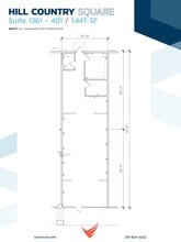 1361 Main St, Boerne, TX à louer Plan de site– Image 1 sur 1