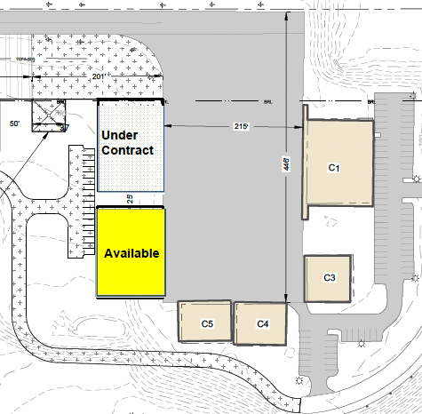 South Hangar, Peachtree City, GA à louer - Plan de site – Image 1 sur 2