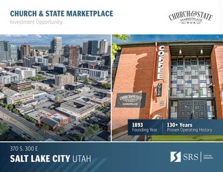 Plus de détails pour 370 S 300 E, Salt Lake City, UT - Bureau à vendre