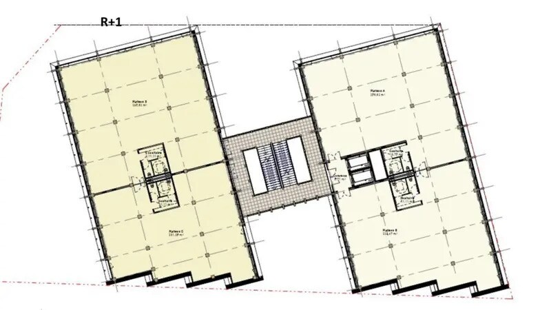 Bureau dans Strasbourg à louer - Plan d’étage – Image 3 sur 5
