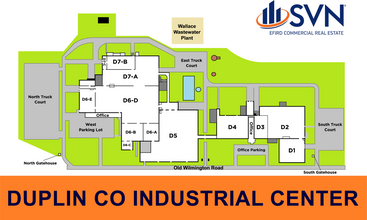 601-605 Old Wilmington Rd, Wallace, NC à louer Plan de site– Image 1 sur 1