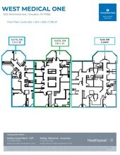 12121 Richmond Ave, Houston, TX à louer Plan d’étage– Image 2 sur 2
