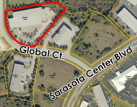 1451 Global Ct, Sarasota, FL - VUE AÉRIENNE vue de carte