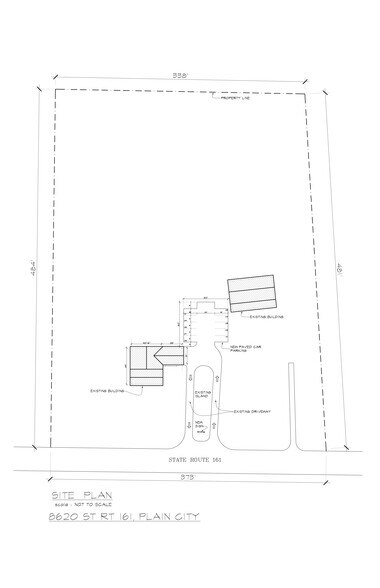 8620 OH-161 Rt, Plain City, OH à louer - Plan de site – Image 1 sur 49