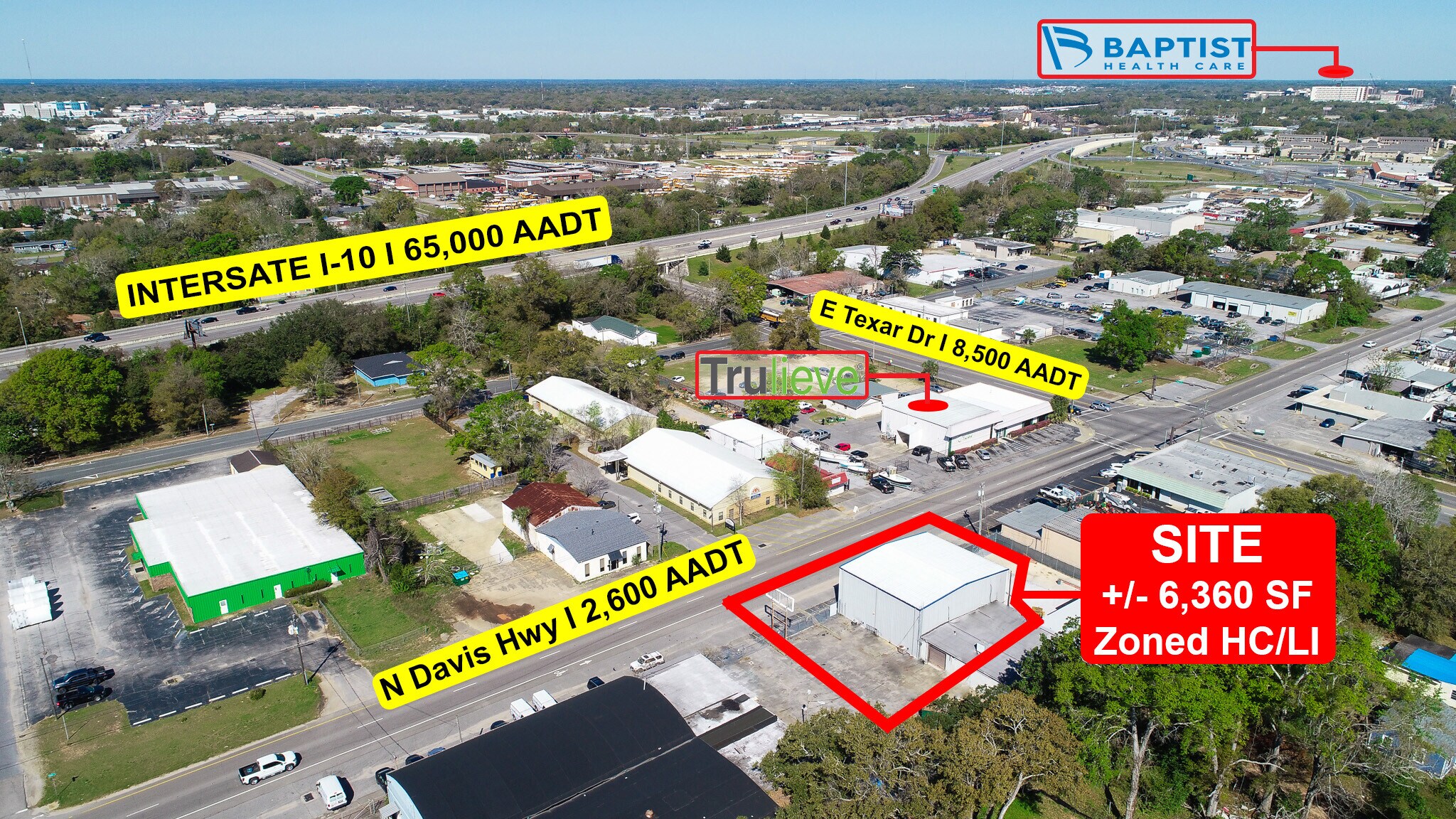 3110 N Davis Hwy, Pensacola, FL à louer Photo de l’immeuble– Image 1 sur 19