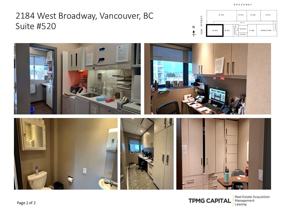 2184 W Broadway, Vancouver, BC à louer Photo intérieure– Image 1 sur 2