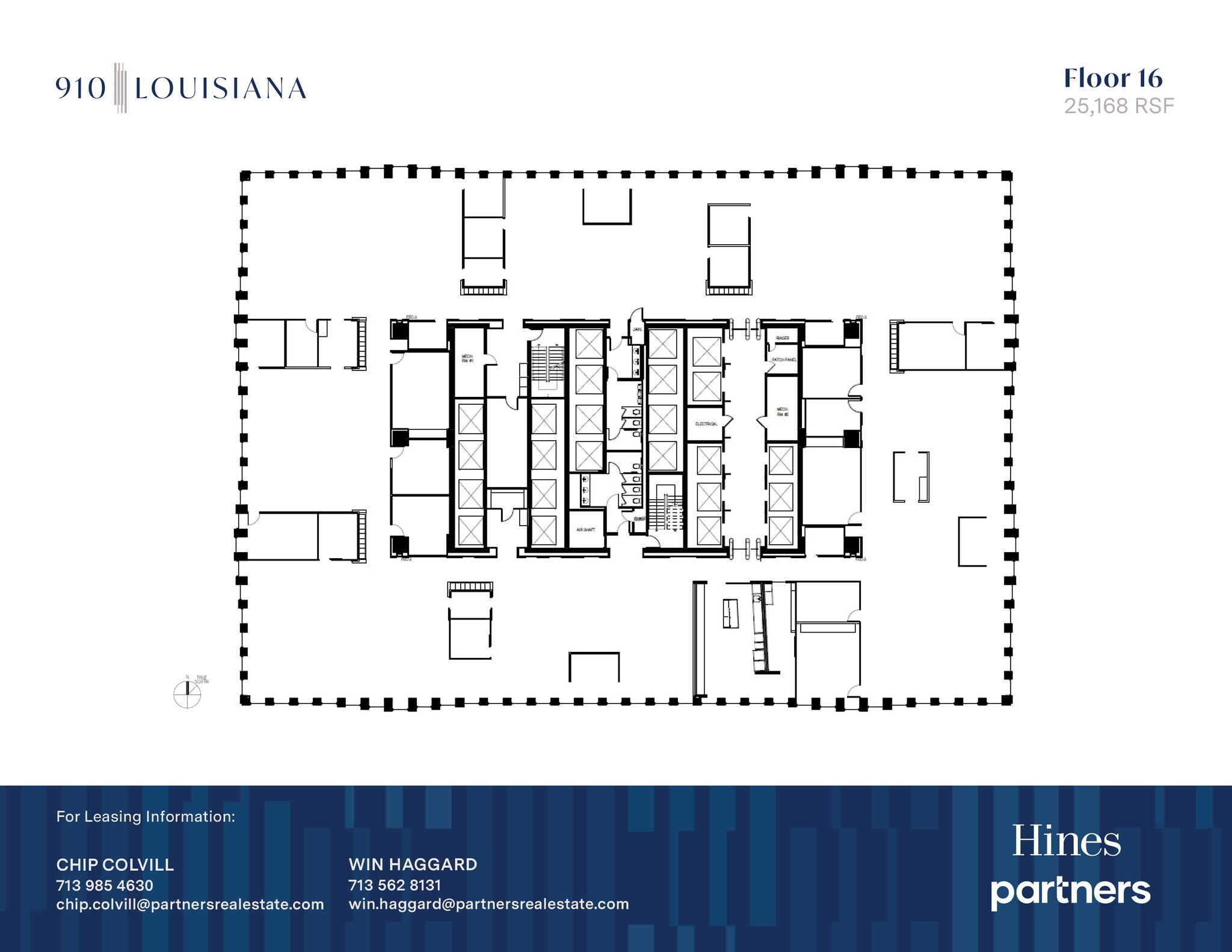 910 Louisiana St, Houston, TX à louer Plan d’étage– Image 1 sur 1