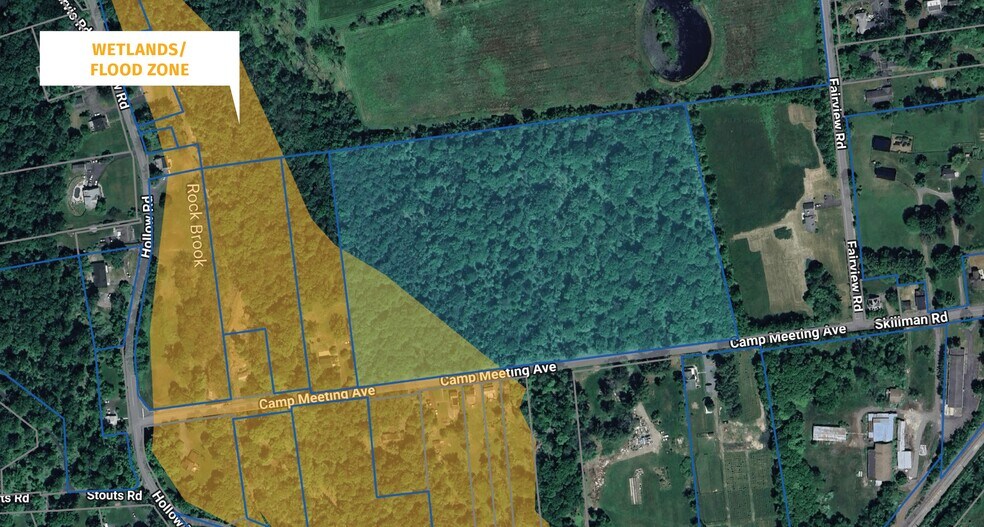 Camp Meeting, Montgomery, NJ à vendre - Plan de site – Image 3 sur 4
