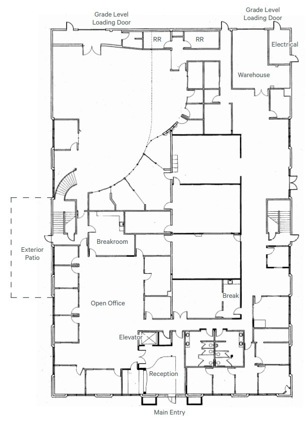 7191 Engineer Rd, San Diego, CA à louer Plan d’étage– Image 1 sur 2