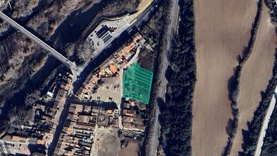 Carrer d'Agustí Riera i Pau, 27, Sarrià de Ter, GER - VUE AÉRIENNE  vue de carte