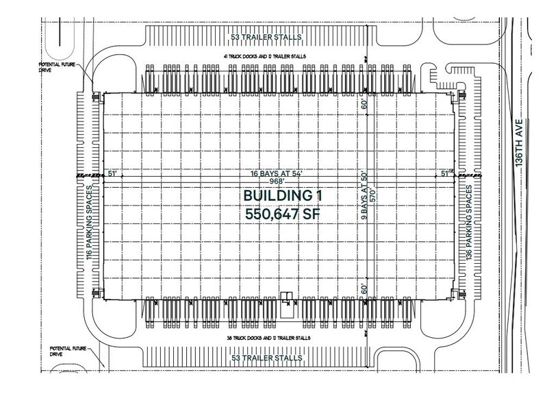 9414 136th Ave, Kenosha, WI à louer - Plan de site – Image 3 sur 5
