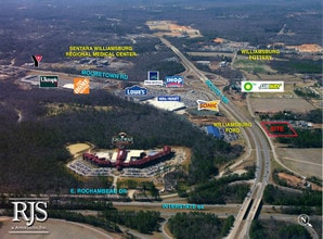 1115 Lightfoot Rd, Williamsburg, VA - VUE AÉRIENNE  vue de carte
