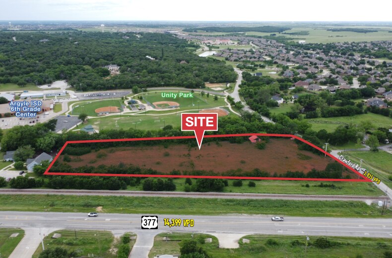 801 W Front St, Argyle, TX à vendre - Aérien – Image 1 sur 1