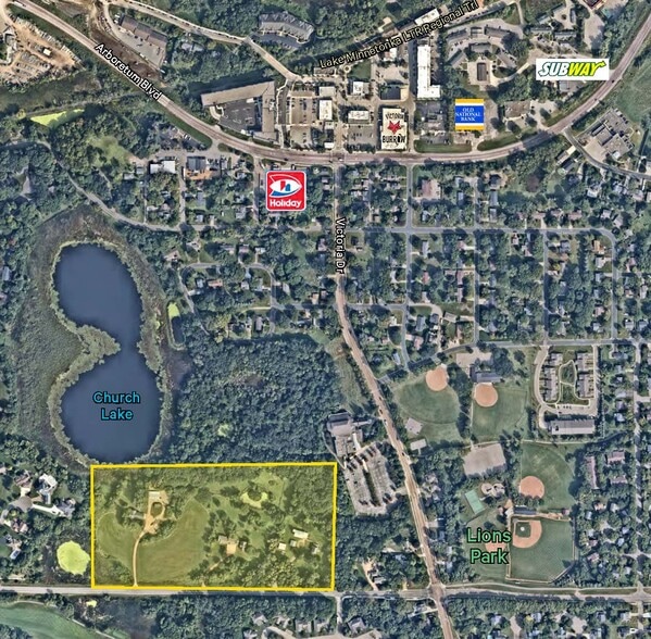 1720 Church Lake Blvd, Victoria, MN à vendre - Aérien – Image 1 sur 3