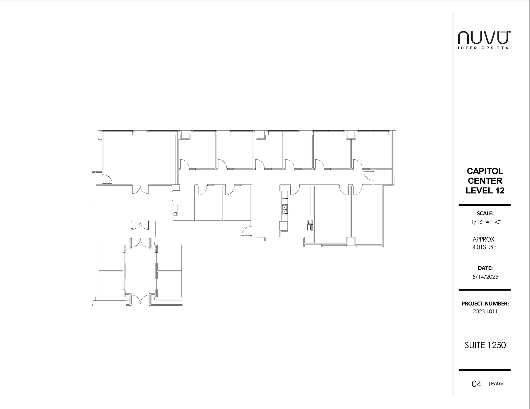 919 Congress Ave, Austin, TX à louer Plan de site– Image 1 sur 1