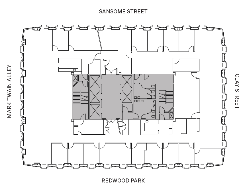 505 Sansome St, San Francisco, CA à louer Plan d’étage– Image 1 sur 1