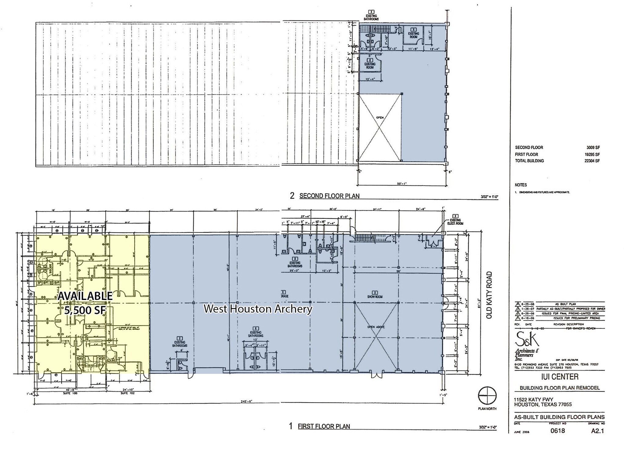11522 Old Katy Rd, Houston, TX à louer Plan de site– Image 1 sur 2