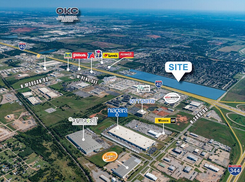 S Sara Rd & I-40, Oklahoma City, OK à vendre - Photo principale – Image 1 sur 2