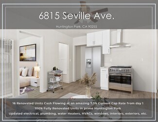 Plus de détails pour 6815 Seville Ave, Huntington Park, CA - Logement à vendre