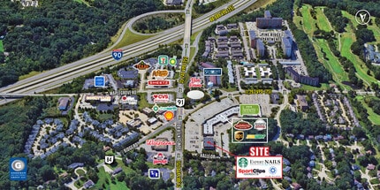 5880 Som Center Rd, Willoughby, OH - Vue aérienne  vue de carte - Image1