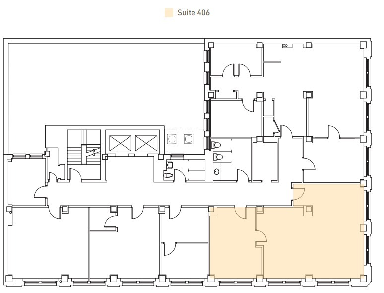 19 W Hargett St, Raleigh, NC à louer Plan d’étage– Image 1 sur 1