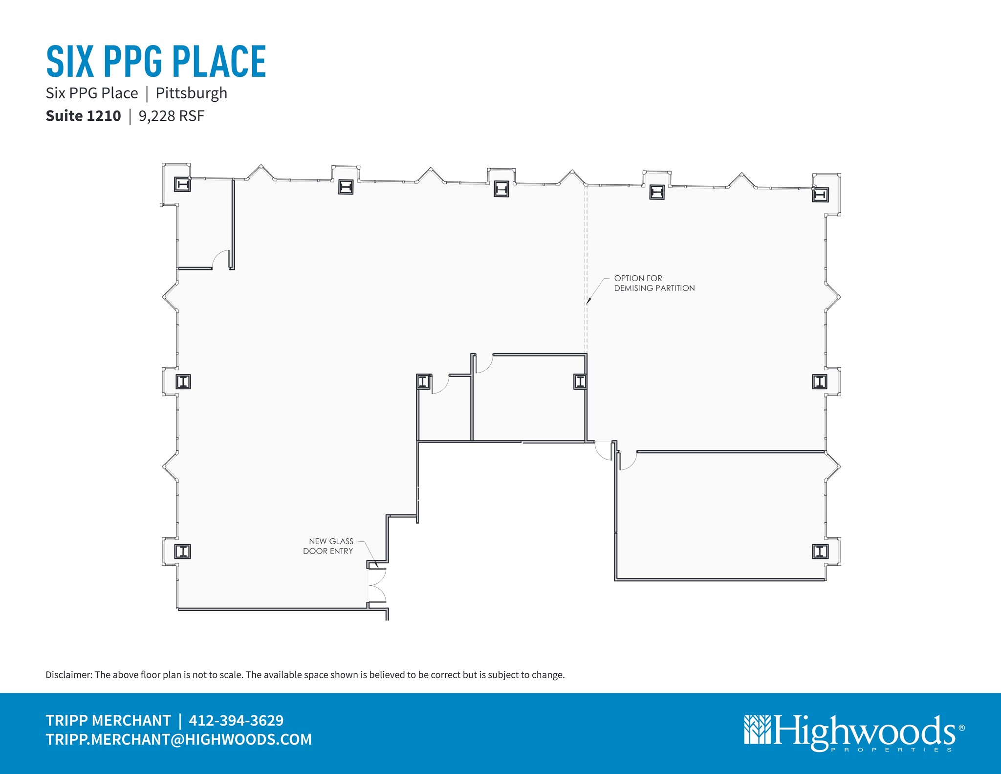 1 PPG Pl, Pittsburgh, PA à louer Plan de site– Image 1 sur 1