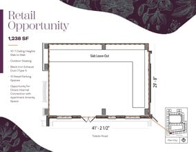 6601 Melville St, Hyattsville, MD à louer Plan d’étage– Image 1 sur 1