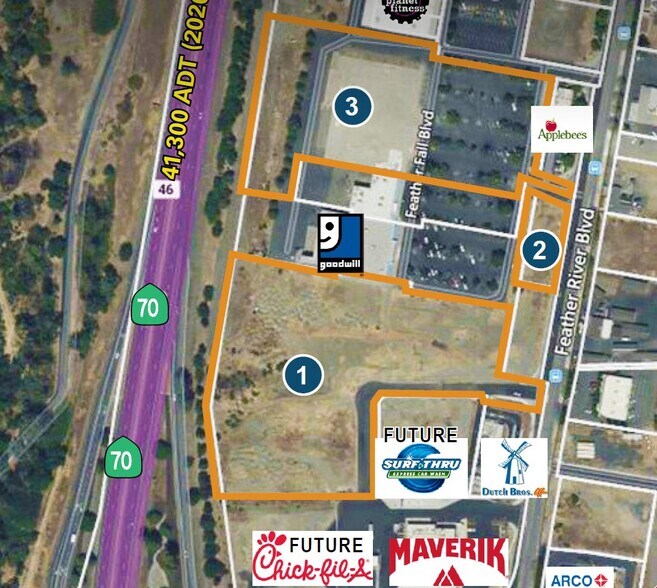 2150 Feather River Blvd, Oroville, CA à vendre - Photo de l’immeuble – Image 1 sur 3