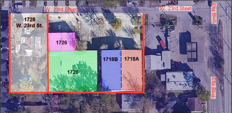 1720-1726 W 23rd St, Houston, TX à vendre - Photo de l’immeuble – Image 3 sur 56