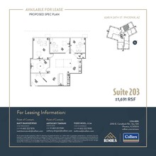 6245 N 24th Pky, Phoenix, AZ à louer Plan d’étage– Image 2 sur 2